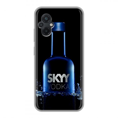 Дизайнерский силиконовый с усиленными углами чехол для Xiaomi Poco M5 Skyy Vodka