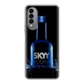 Дизайнерский силиконовый чехол для Wiko T50 Skyy Vodka