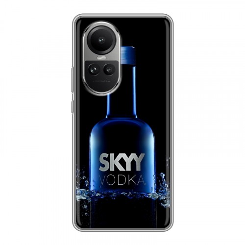 Дизайнерский силиконовый чехол для OPPO Reno10 Skyy Vodka