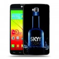 Дизайнерский силиконовый чехол для LG G Pro Lite Dual Skyy Vodka