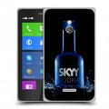 Дизайнерский силиконовый чехол для Nokia XL Skyy Vodka