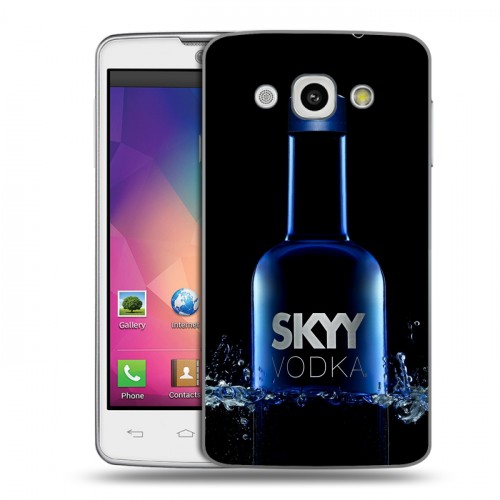 Дизайнерский пластиковый чехол для LG L60 Skyy Vodka