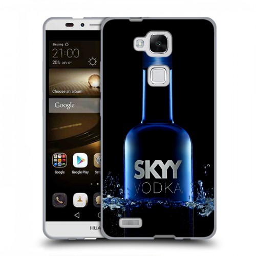 Дизайнерский силиконовый чехол для Huawei Ascend Mate 7 Skyy Vodka