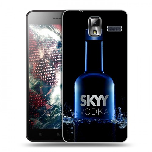 Дизайнерский силиконовый чехол для Lenovo S580 Ideaphone Skyy Vodka