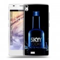 Дизайнерский пластиковый чехол для Prestigio Grace Skyy Vodka