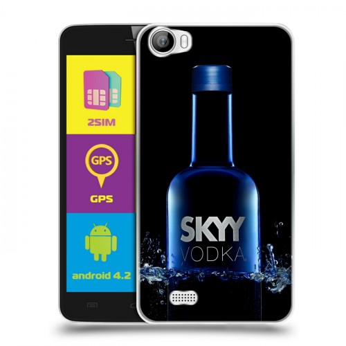 Дизайнерский пластиковый чехол для Explay Rio Skyy Vodka