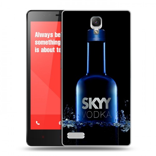 Дизайнерский пластиковый чехол для Xiaomi RedMi Note Skyy Vodka