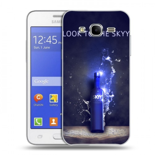 Дизайнерский силиконовый чехол для Samsung Galaxy J7 Skyy Vodka