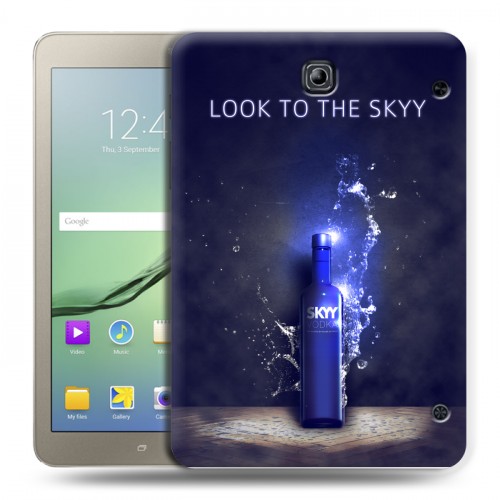 Дизайнерский силиконовый чехол для Samsung Galaxy Tab S2 8.0 Skyy Vodka