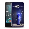 Дизайнерский пластиковый чехол для Microsoft Lumia 550 Skyy Vodka