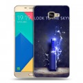 Дизайнерский силиконовый чехол для Samsung Galaxy A9 Skyy Vodka