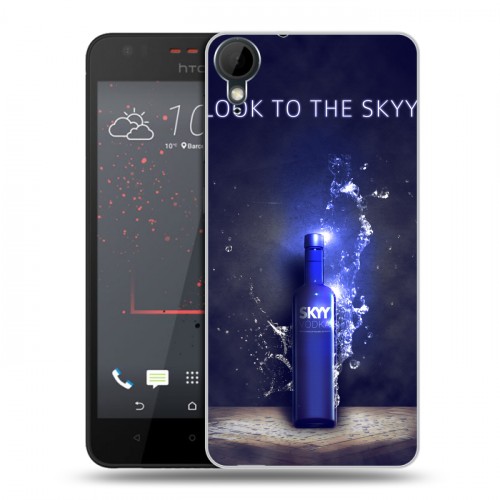 Дизайнерский пластиковый чехол для HTC Desire 825 Skyy Vodka