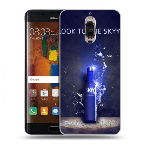 Дизайнерский пластиковый чехол для Huawei Mate 9 Pro Skyy Vodka