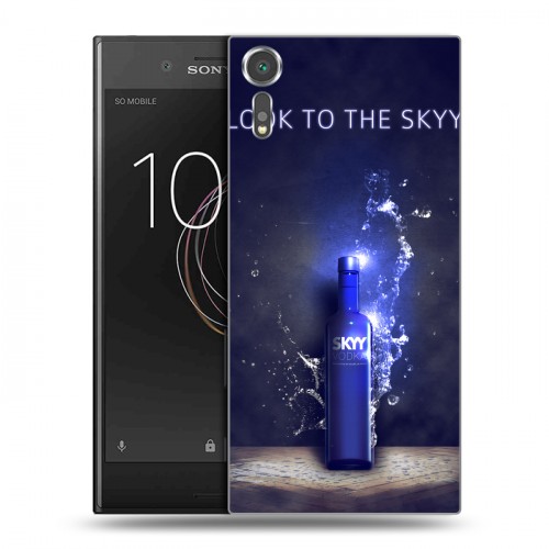 Дизайнерский пластиковый чехол для Sony Xperia XZs Skyy Vodka