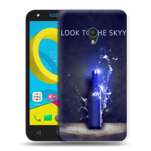 Дизайнерский пластиковый чехол для Alcatel U5 Skyy Vodka