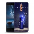 Дизайнерский пластиковый чехол для Nokia 8 Skyy Vodka