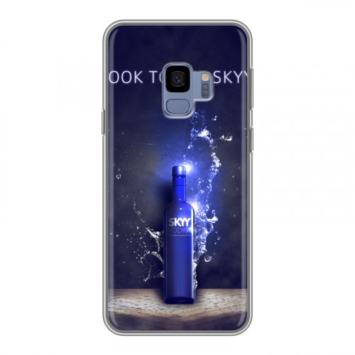 Дизайнерский пластиковый чехол для Samsung Galaxy S9 Skyy Vodka