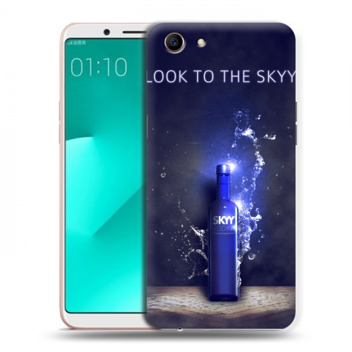 Дизайнерский пластиковый чехол для OPPO A83 Skyy Vodka