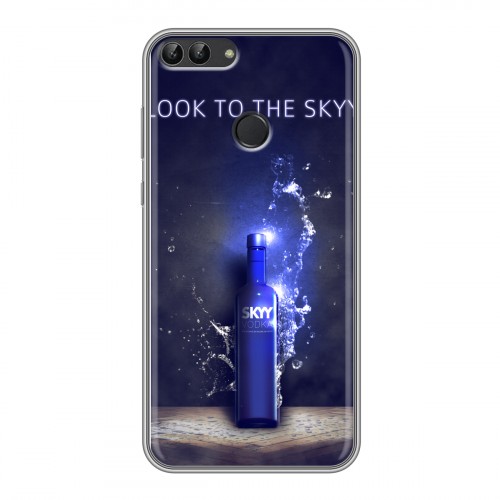 Дизайнерский силиконовый чехол для Huawei P Smart Skyy Vodka