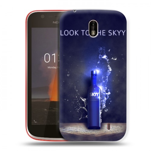 Дизайнерский пластиковый чехол для Nokia 1 Skyy Vodka