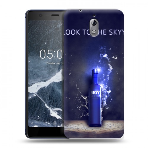 Дизайнерский силиконовый чехол для Nokia 3.1 Skyy Vodka