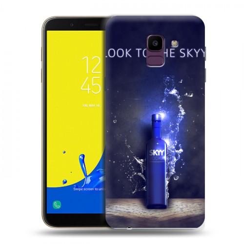 Дизайнерский пластиковый чехол для Samsung Galaxy J6 Skyy Vodka