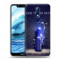 Дизайнерский силиконовый чехол для Nokia 5.1 Plus Skyy Vodka