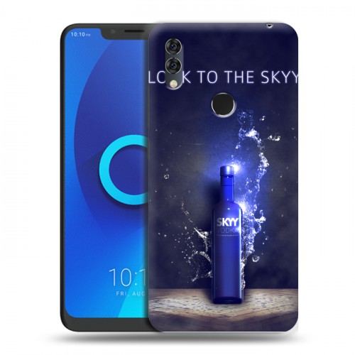 Дизайнерский силиконовый чехол для Alcatel 5V Skyy Vodka