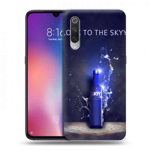 Дизайнерский силиконовый с усиленными углами чехол для Xiaomi Mi9 Skyy Vodka