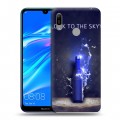 Дизайнерский пластиковый чехол для Huawei Y6 (2019) Skyy Vodka