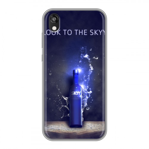 Дизайнерский силиконовый чехол для Huawei Honor 8s Skyy Vodka