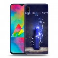 Дизайнерский пластиковый чехол для Samsung Galaxy M20 Skyy Vodka