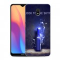 Дизайнерский силиконовый с усиленными углами чехол для Xiaomi RedMi 8A Skyy Vodka