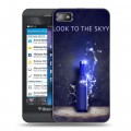 Дизайнерский пластиковый чехол для BlackBerry Z10 Skyy Vodka