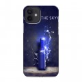 Дизайнерский силиконовый чехол для Iphone 12 Skyy Vodka