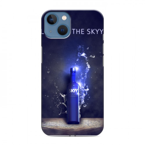 Дизайнерский силиконовый чехол для Iphone 13 Skyy Vodka