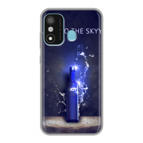 Дизайнерский силиконовый чехол для Itel A27 Skyy Vodka