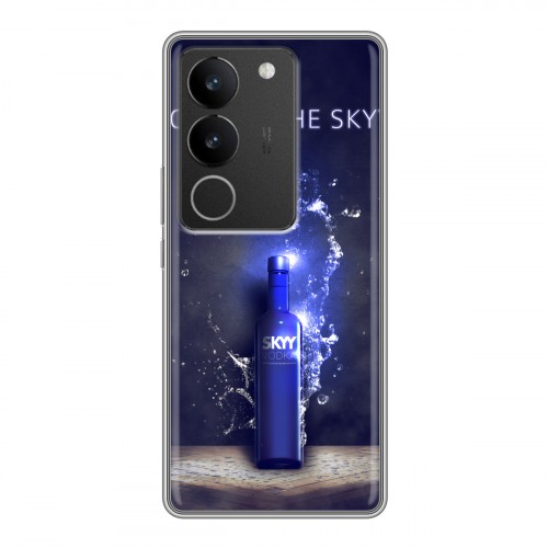 Дизайнерский силиконовый чехол для Vivo S17 Skyy Vodka