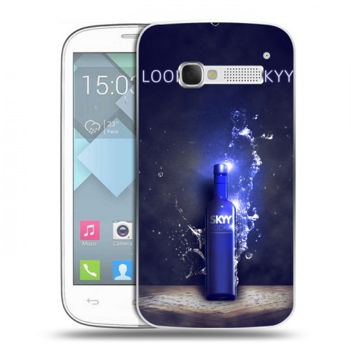 Дизайнерский пластиковый чехол для Alcatel One Touch Pop C5 Skyy Vodka