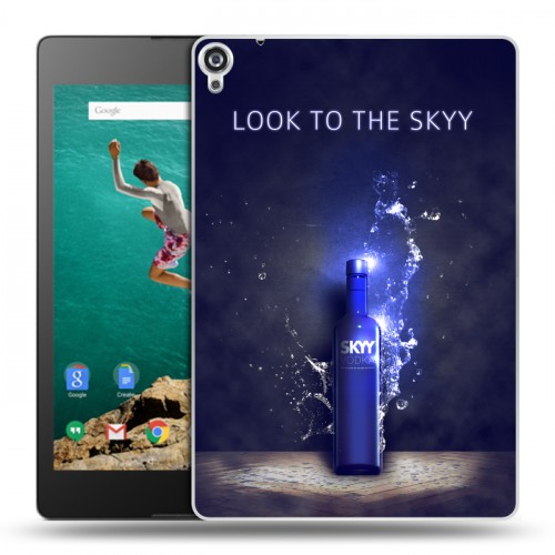 Дизайнерский пластиковый чехол для Google Nexus 9 Skyy Vodka