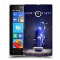 Дизайнерский пластиковый чехол для Microsoft Lumia 435 Skyy Vodka