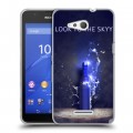 Дизайнерский пластиковый чехол для Sony Xperia E4g Skyy Vodka