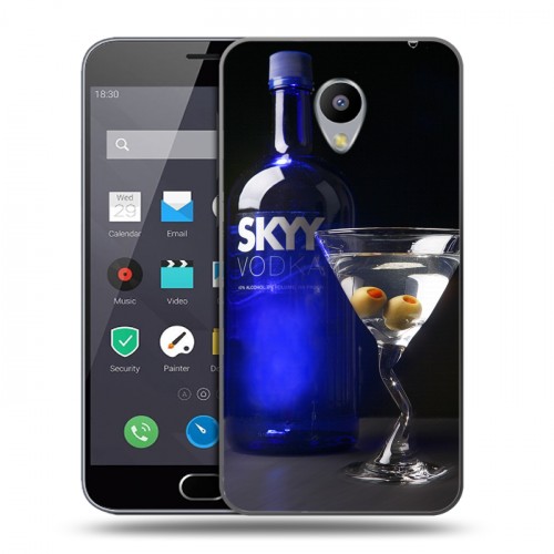 Дизайнерский пластиковый чехол для Meizu M2 Note Skyy Vodka