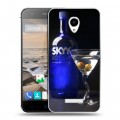 Дизайнерский силиконовый чехол для Micromax Canvas Spark Skyy Vodka