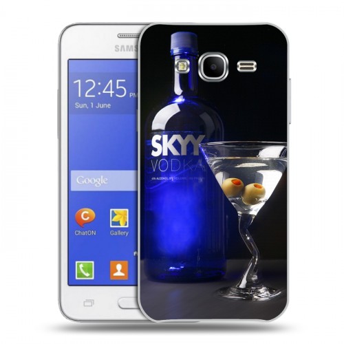 Дизайнерский силиконовый чехол для Samsung Galaxy J7 Skyy Vodka