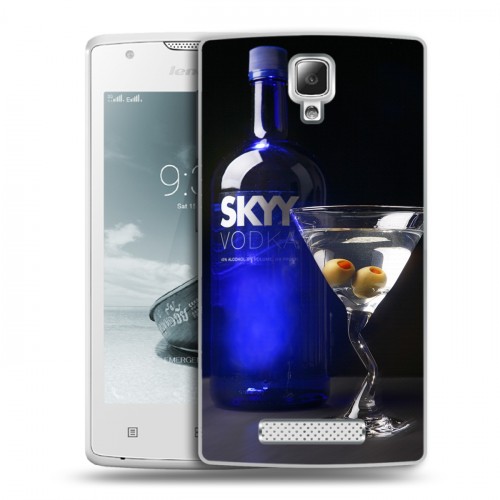 Дизайнерский пластиковый чехол для Lenovo A1000 Skyy Vodka