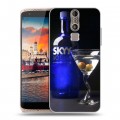 Дизайнерский пластиковый чехол для ZTE Axon Mini Skyy Vodka