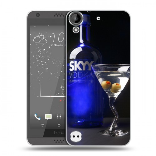 Дизайнерский пластиковый чехол для HTC Desire 530 Skyy Vodka