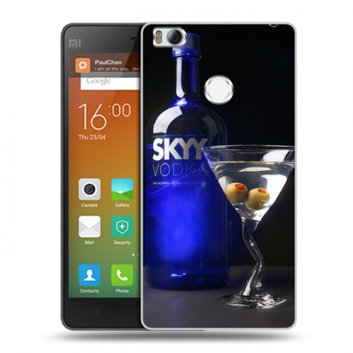 Дизайнерский силиконовый чехол для Xiaomi Mi4S Skyy Vodka