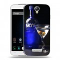 Дизайнерский пластиковый чехол для Doogee X6 Skyy Vodka